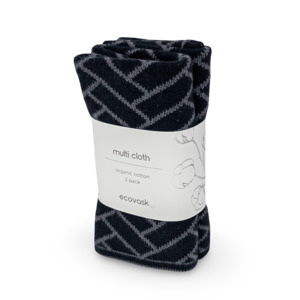 Multi Cloth 2pk - Raven | Graphite Herringbone