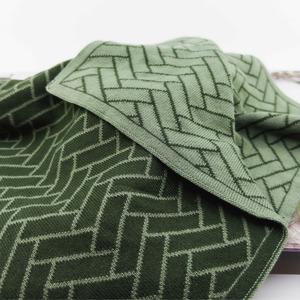 Kitchen Towel | Tea Towel - Forest Herringbone