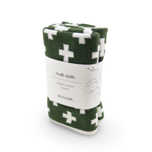 Multi Cloth 2pk - Forest+