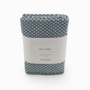 Heritage Collection Dishcloth - Sea Spray 3pk