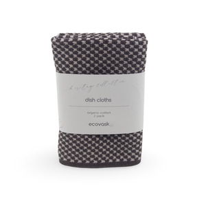 Elements Dishcloth 2pk - Kiwi (Chocolate)