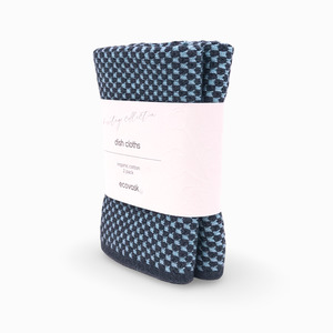 Products: Elements Dishcloth 2pk - Fiordland Blue (Navy)