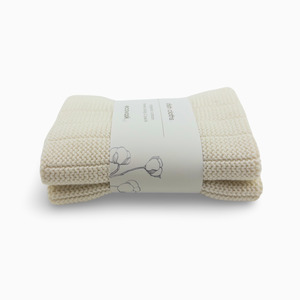 Heavy Duty Dish Cloths: Heavy Duty Dishcloths 2pk - Marshmallow | White