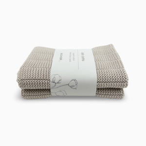 Heavy Duty Dishcloths 2pk - Oat