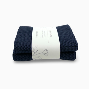 Heavy Duty Dish Cloths: Heavy Duty Dishcloths 2pk - Navy