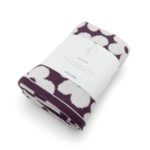 Bath Body: Hair Towel Mini - Grape Petal