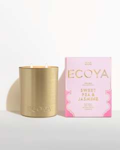 Holiday: Sweet Pea & Jasmine Grand Goldie Candle
