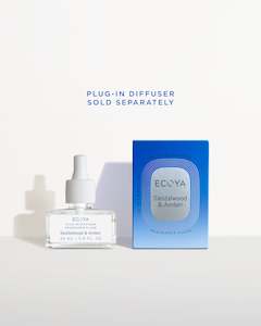 Plug-In Diffuser Fragrance Flask: Sandalwood & Amber