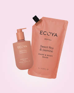 Sweet Pea & Jasmine Hand & Body Wash & Refill