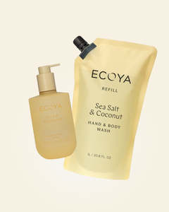 Floral: Sea Salt & Coconut Hand & Body Wash & Refill