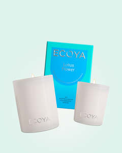 Mini Madison Candle: Lotus Flower Madison Candle Duo