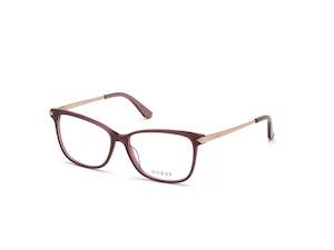 Eyeglasses: Guess Gu2754 081 52 Shiny Violet Clear