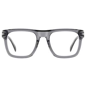 Eyeglasses: Db 7020 Kn7 51 Grey Clear