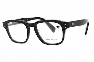 Eyeglasses: SALVATORE FERRAGAMO SF2958 001 Eyeglasses Black Frame 52mm
