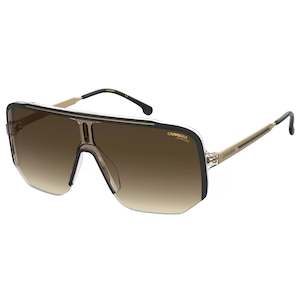 Carrera Eyewear: Carrera 1060/s 2m2 Ha 0 Black Gold Brown Shaded