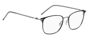 Hugo Boss Eyewear: Boss 1431 Rzz 0 54 Matte Black Dark Ruthenium Clear