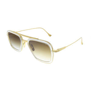 Womens Sunglasses: New Dita Flight.006 DT 7806 L-CLR-GLD Gold Metal Sunglasses Brown Gradient Lens