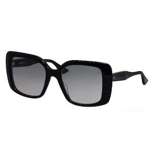 Dita ADABRAH DT DTS716 A-01 Black Plastic Sunglasses Grey Gradient Lens