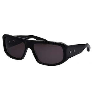 Dita SUPERFLIGHT DT DTS133 61-02 Black Plastic Wrap Sunglasses Grey Lens