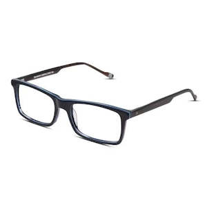 Unisex Glasses: Le Specs Bio-Graphy Blue