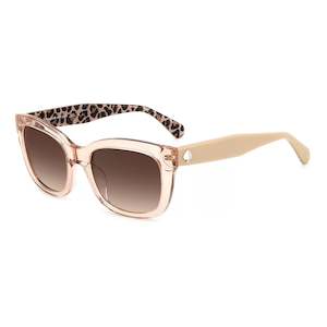 Kate Spade Eyewear: Tammy/s Z9k Ha 53 Beige Pattern Brown Shaded