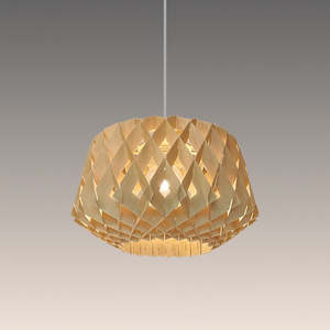 Pendant Light Natural Wooden Wood02-400mm