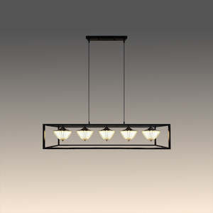 LED Pendant light Black 3343-5