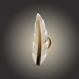 Antique Wall Lights: LED Wall light Brass color W0009