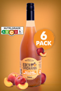 Nectarine Only: Pure Nectarine Juice  - 6 x 750ml (SGD)