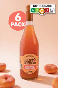 Only Peach: Pure Peach Juice  - 6 x 750ml (SGD)