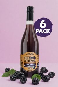 Our Juice Range 1: Pure Blackberry Juice  - 6 x 750ml