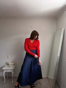 Latest Collection: Denim skirt (8)