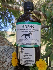 Products: Edens Skin Tonic, Coat & Hoof Repair - Improve Health & Wellbeing