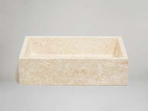 Eden Stone Basins: Nguri Marble Tub Basin