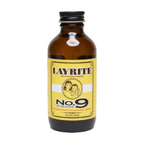 Layrite: Layrite - No. 9 Bay Rum Aftershave 118ml