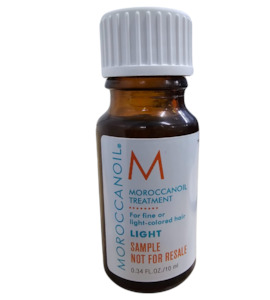 Moroccanoil: MOROCCANOIL - Moroccanoil Treatment Light (Miniature) 10ml - Not for direct sale