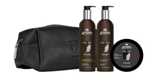 Angel: Black Angel Daily Shampoo & Condtioner Duo + Pomade Gift Pack