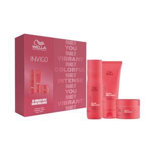 Wella: Wella - BE Vibrant Color Brilliance Trio Christmas Gift Pack