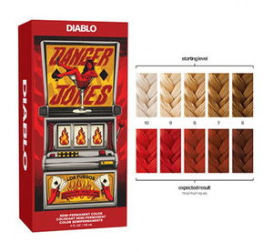 Danger Jones: Danger Jones Semi Permanent Hair Colour - DIABLO (Red) 118ml