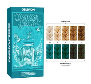 Danger Jones: Danger Jones Semi Permanent Hair Colour - OBLIVION (Teal) 118ml
