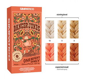 Danger Jones Semi Permanent Hair Colour - SIMPATICO (Light Peach) 118ml