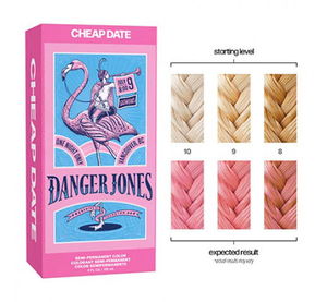 Danger Jones: Danger Jones Semi Permanent Hair Colour - CHEAP DATE (Light Pink) 118ml