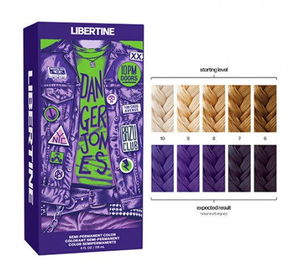 Danger Jones: Danger Jones Semi Permanent Hair Colour - LIBERTINE (Violet) 118ml