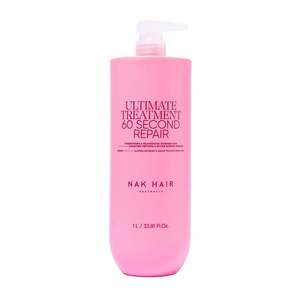 Nak: NAK Signature Ultimate Treatment 60 Second Repair 1 Liter - Strengthens & Rejuvenates Damaged Hair