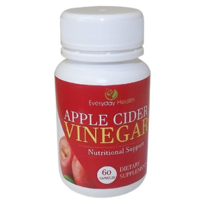 Products: Apple Cider Vinegar - 60 Capsules - 500mg - Everyday Health
