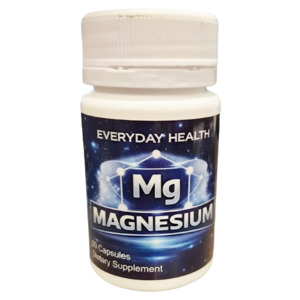 Products: Magnesium Glycinate - 60 Capules - Everyday Health