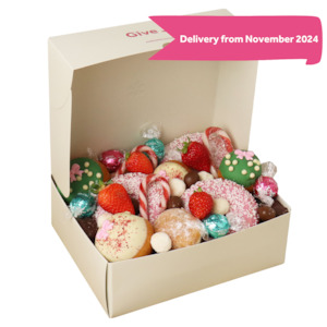 Donut Gift Box: Jolly Christmas Donut Gift Box