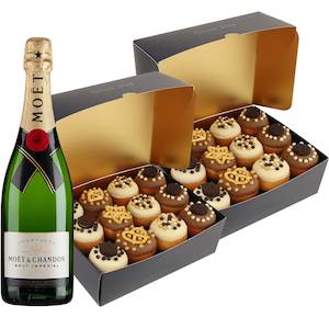International Donut Day: Moet & Two Dozen Gourmet Donut Gift Box