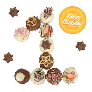 International Donut Day: Custom Number Flavoured Donut Surprise Birthday Cake