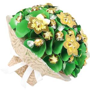 Eco Friendly: Golden Flower Bouquet Large